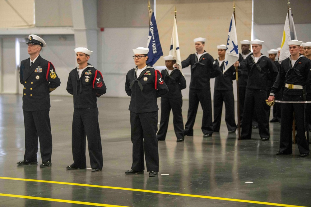 Recruit Training Command Pass in Review