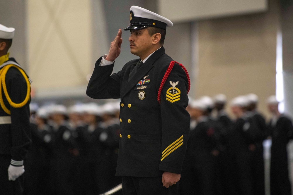 Recruit Training Command Pass in Review