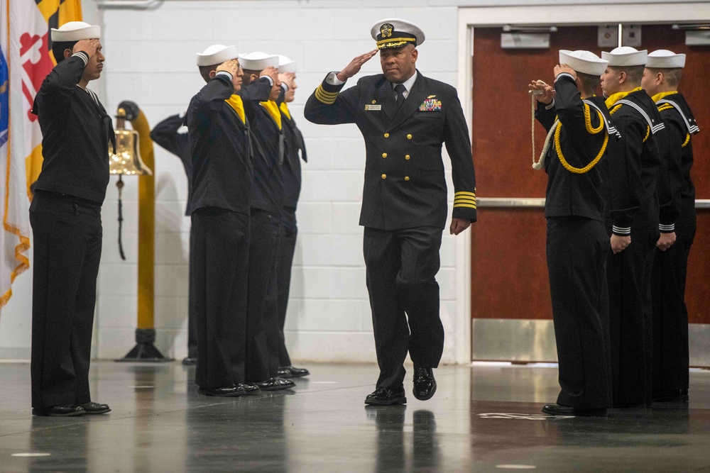 Recruit Training Command Pass in Review