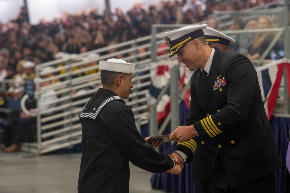 Recruit Training Command Pass in Review