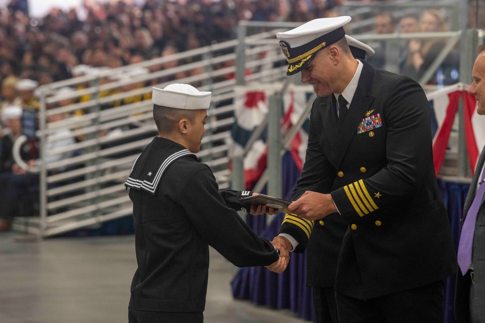 Recruit Training Command Pass in Review