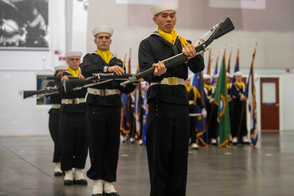 Recruit Training Command Pass in Review