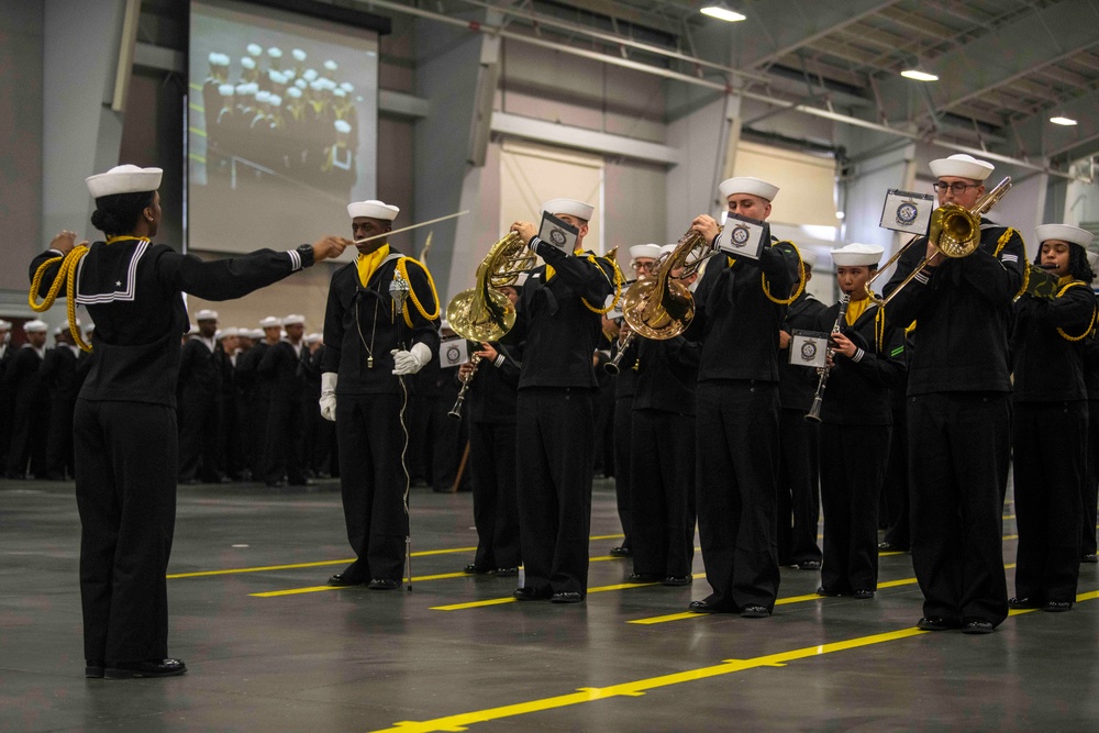 Recruit Training Command Pass in Review