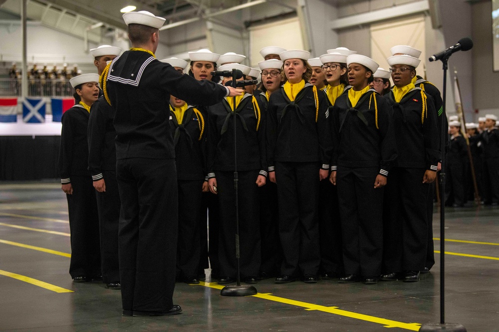 Recruit Training Command Pass in Review