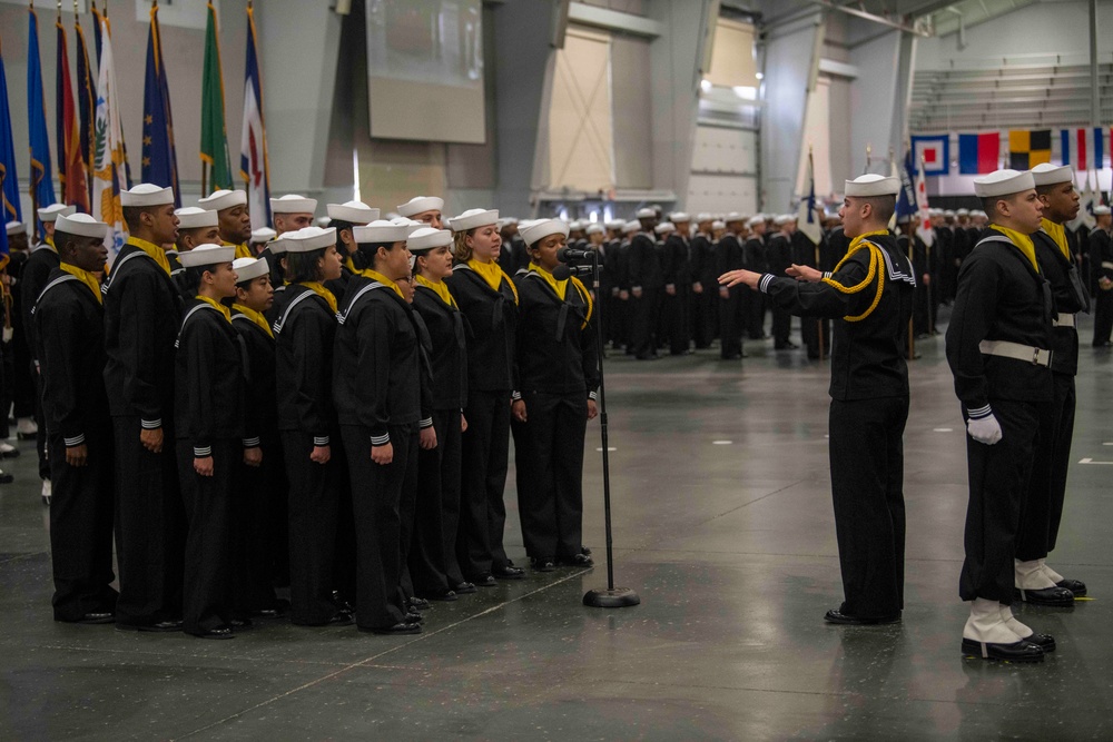 Recruit Training Command Pass in Review