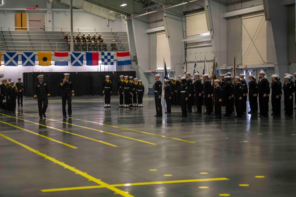 Recruit Training Command Pass in Review