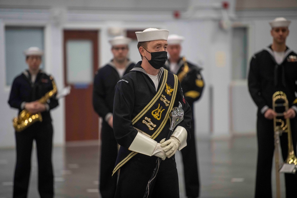 Recruit Training Command Pass in Review