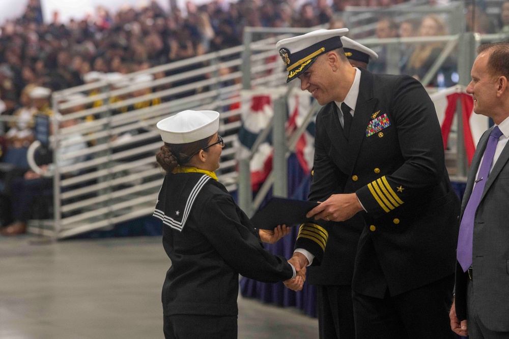 Recruit Training Command Pass in Review