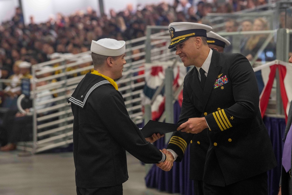 Recruit Training Command Pass in Review