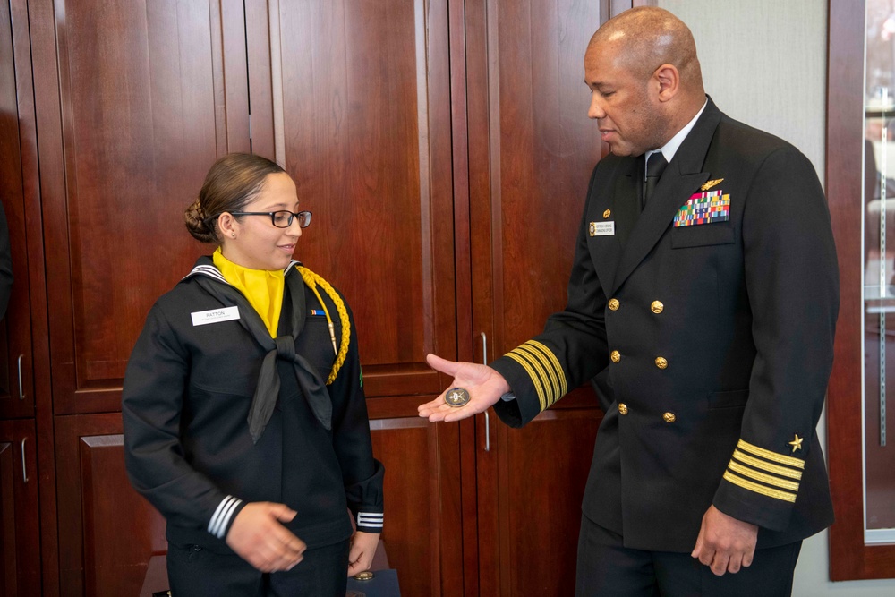 Recruit Training Command Pass in Review