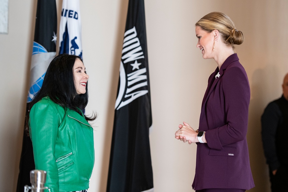 Miss America 2023 Grace Stanke Visits Arlington National Cemetery