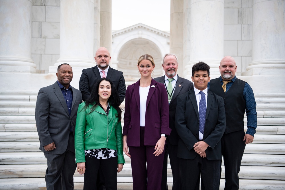 Miss America 2023 Grace Stanke Visits Arlington National Cemetery