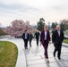 Miss America 2023 Grace Stanke Visits Arlington National Cemetery