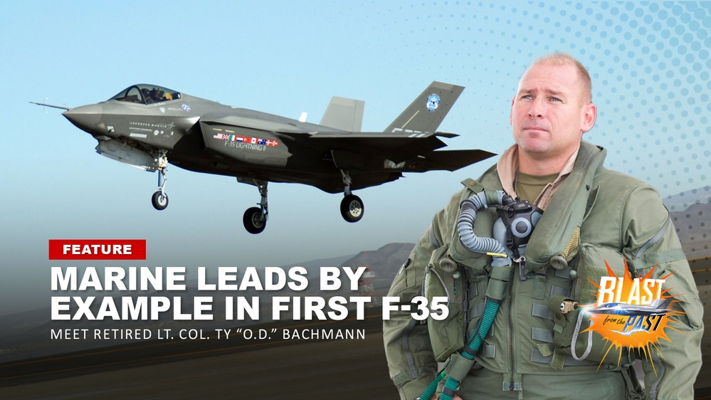 Marine Leads by Example in First F-35