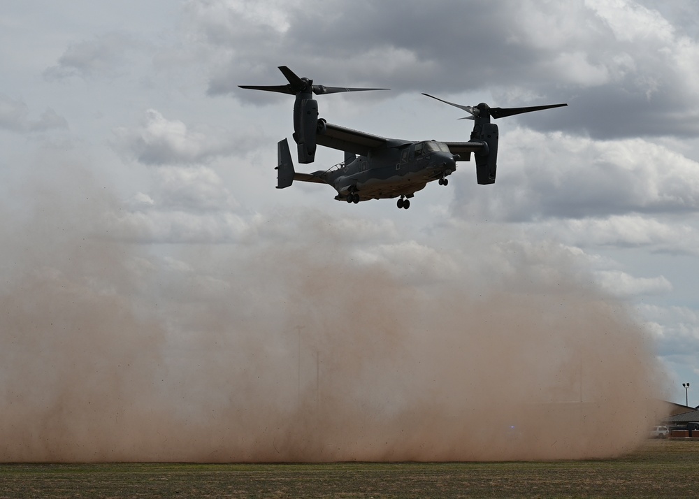 Osprey touches down at Goodfellow