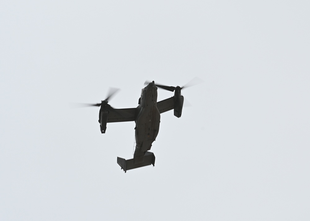 Osprey touches down at Goodfellow