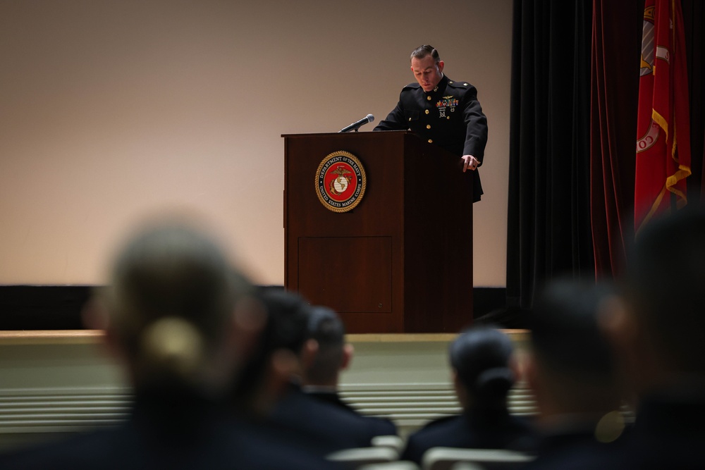 Basic Officers Course 6-22, Fox Company Graduation