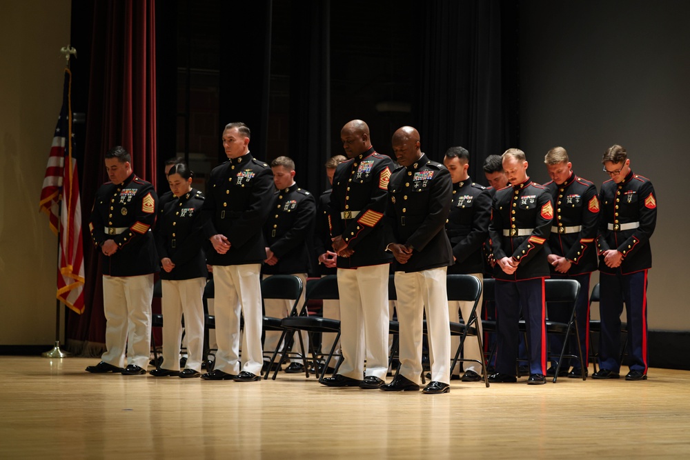 Basic Officers Course 6-22, Fox Company Graduation