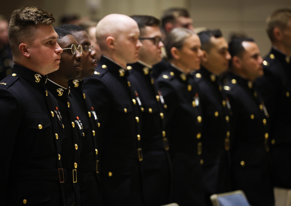 Basic Officers Course 6-22, Fox Company Graduation