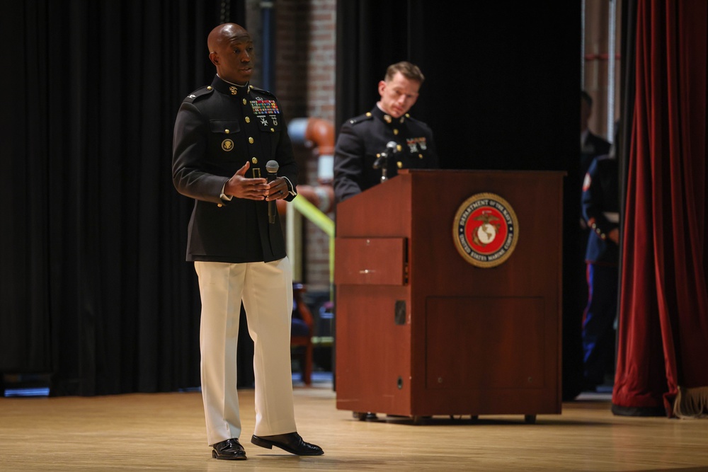 Basic Officers Course 6-22, Fox Company Graduation