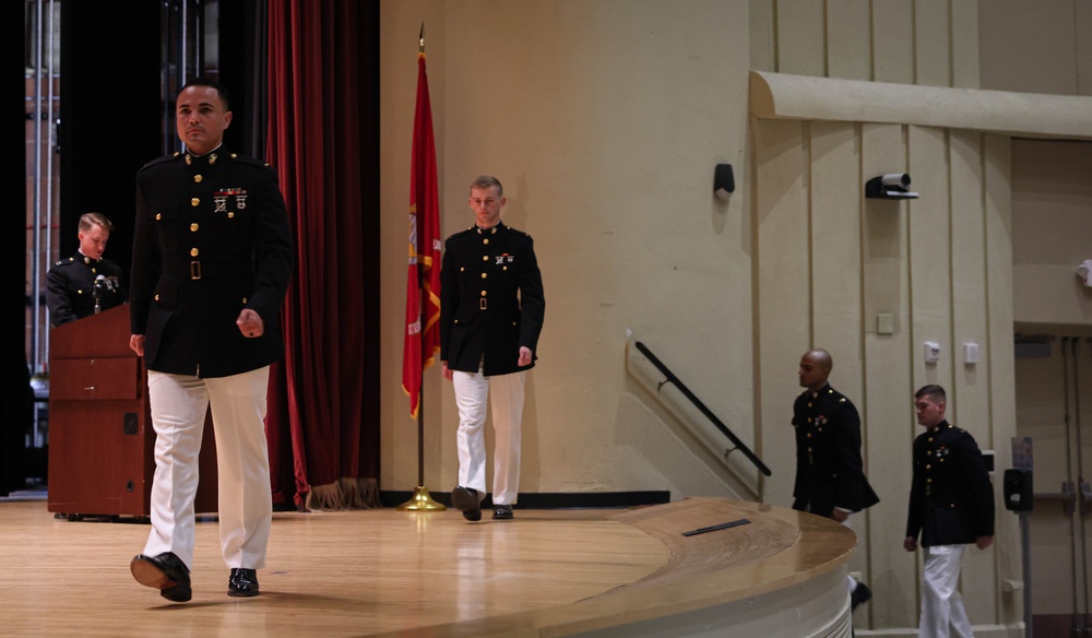 Basic Officers Course 6-22, Fox Company Graduation