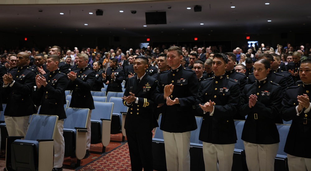 Basic Officers Course 6-22, Fox Company Graduation