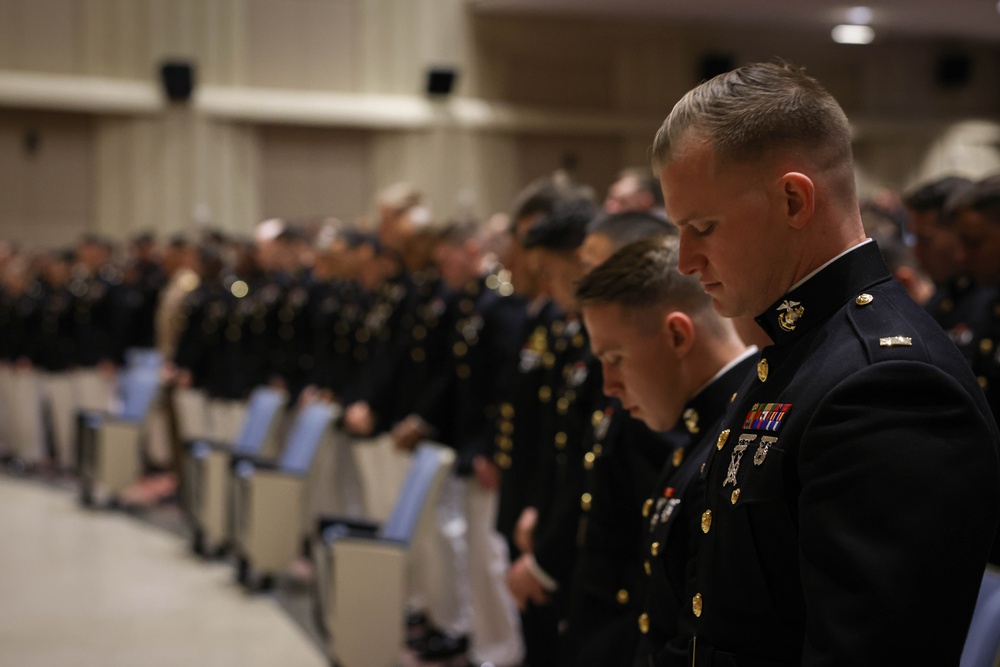 Basic Officers Course 6-22, Fox Company Graduation