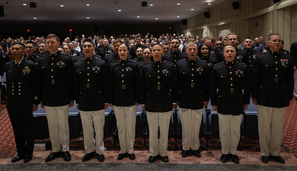 Basic Officers Course 6-22, Fox Company Graduation