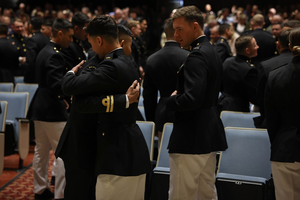 Basic Officers Course 6-22, Fox Company Graduation
