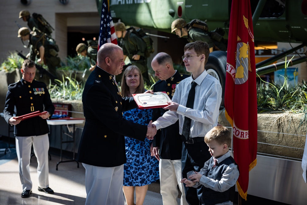 Chief Warrant Officer 5 Clet Erickson Retirement Ceremony