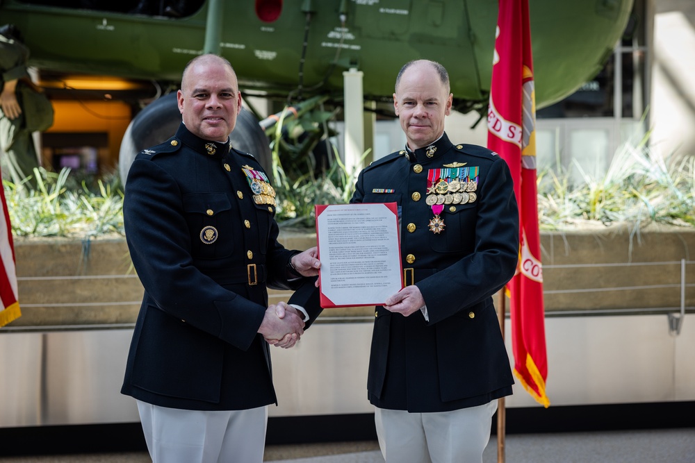 Chief Warrant Officer 5 Clet Erickson Retirement Ceremony