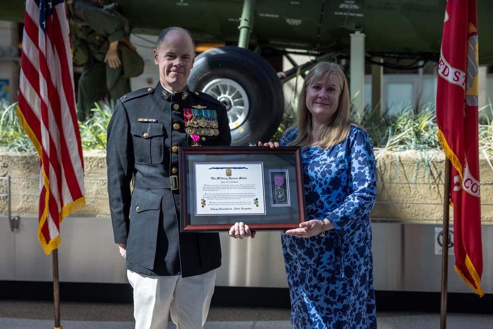 Chief Warrant Officer 5 Clet Erickson Retirement Ceremony