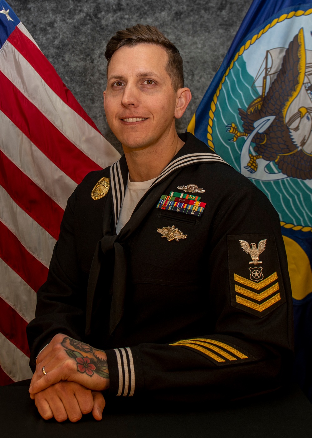 NSGL Sailor of the Year - Master-at-Arms 1st Class Michael Bowers