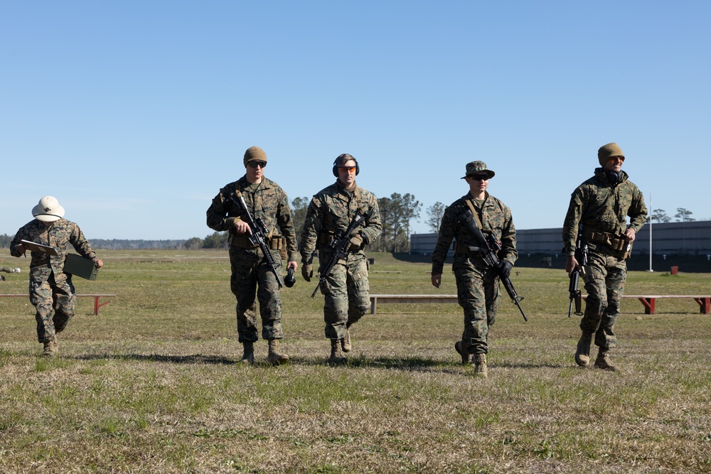 Marine Corps Marksmanship Competition East – Day Ten / Team Rifle &amp; Pistol Competitions