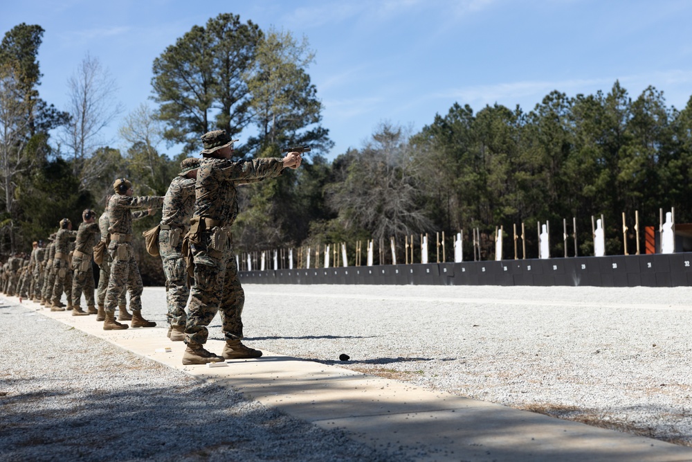 Marine Corps Marksmanship Competition East – Day Ten / Team Rifle &amp; Pistol Competitions