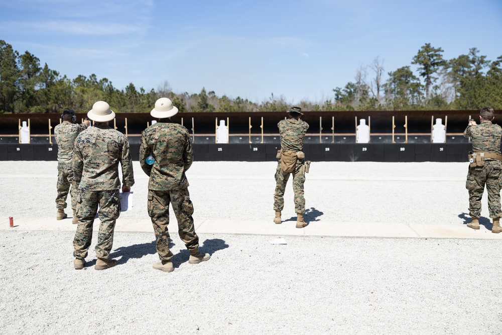 Marine Corps Marksmanship Competition East – Day Ten / Team Rifle &amp; Pistol Competitions