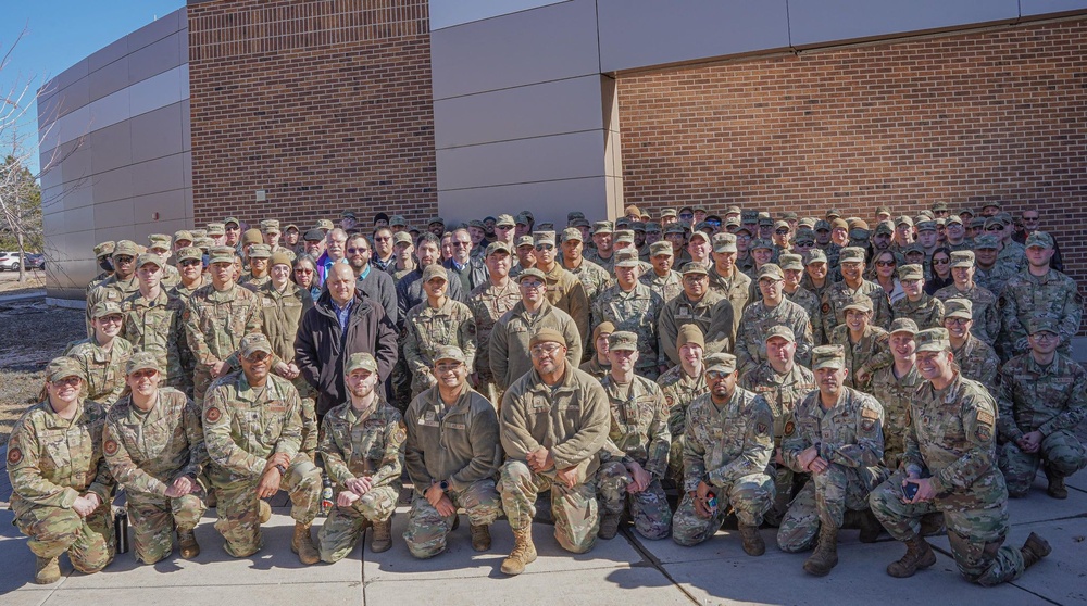 561st Network Operations Squadron takes group photo