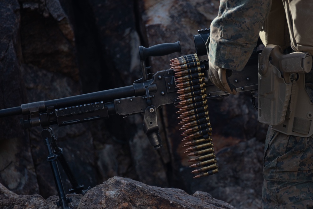 U.S. Marines with 3rd Battalion, 5th Marine Regiment, participate in a Company Level Attack exercise