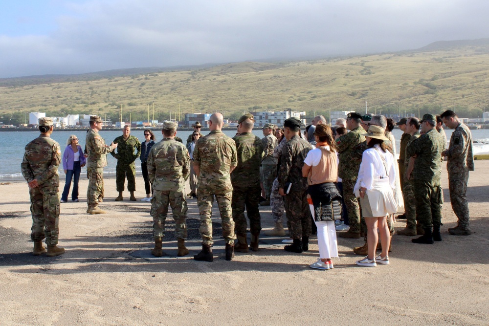 Pōhakuloa Training Area key stop for Foreign Military Dignitaries