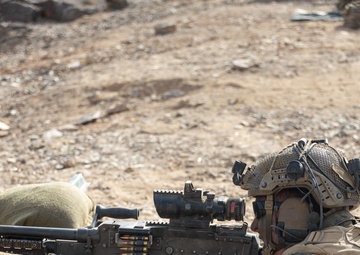 U.S. Marines with 3rd Battalion, 5th Marine Regiment, participate in company level attack exercise