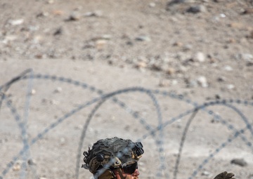 U.S. Marines with 3rd Battalion, 5th Marine Regiment, participate in company level attack exercise