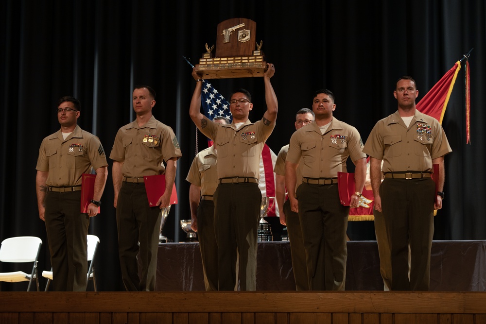 Marine Corps Marksmanship Competition Ceremony