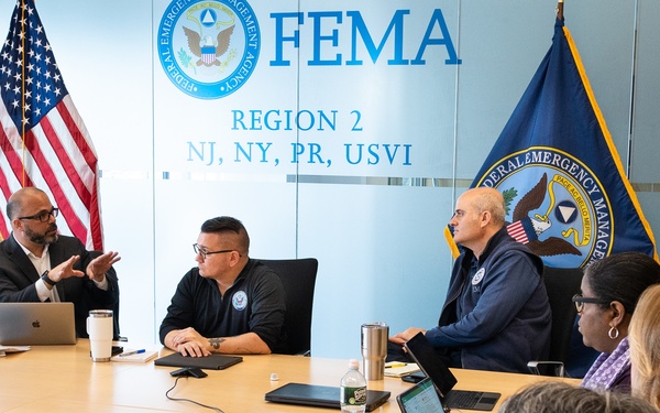 COR3 Meets with FEMA Region 2