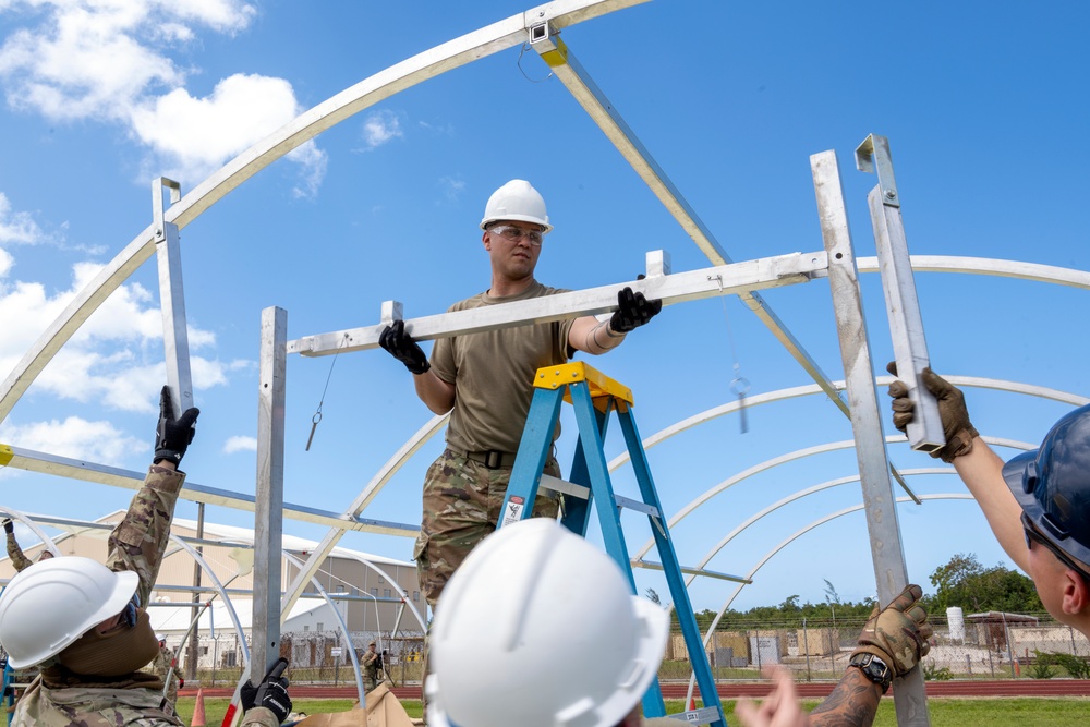 156th Civil Engineer Squadron Prime BEEF Day Exercise
