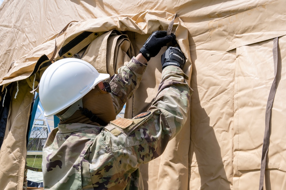 156th Civil Engineer Squadron Prime BEEF Day Exercise