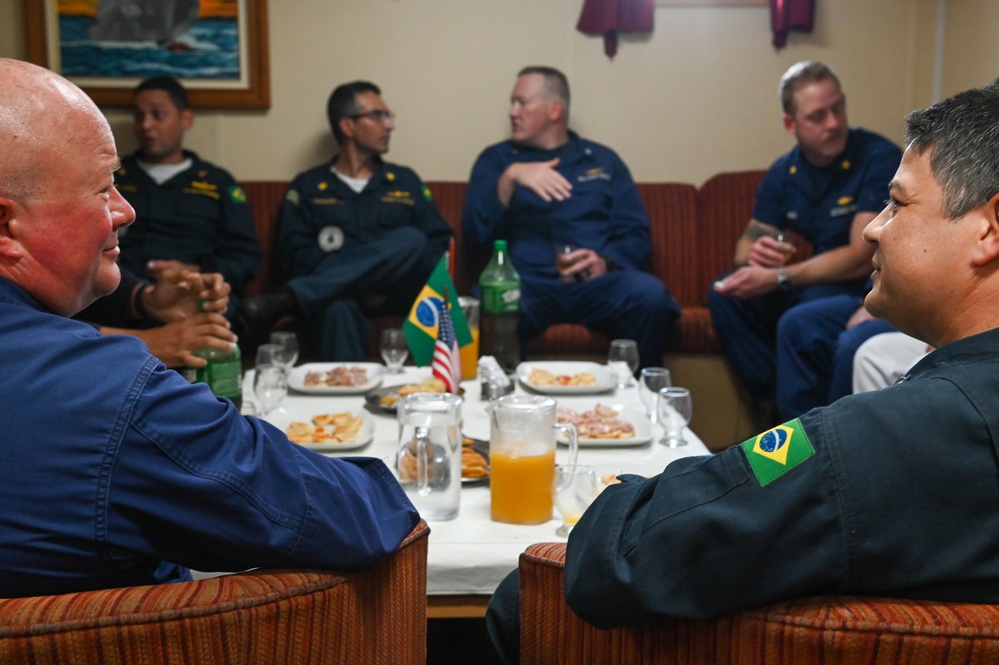 USCGC Stone arrives in Rio de Janeiro, Brazil