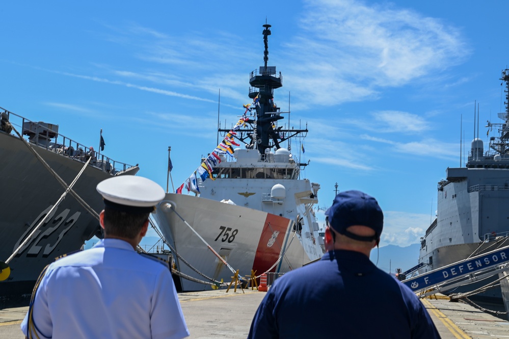 USCGC Stone arrives in Rio de Janeiro, Brazil