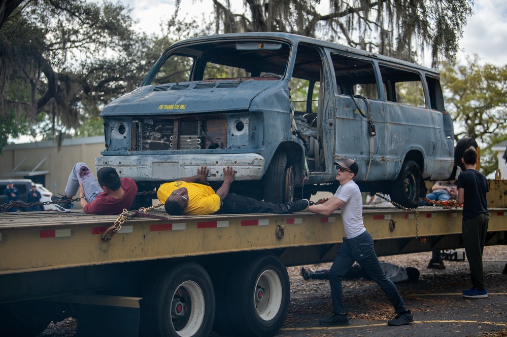 Coast Guard participates in crashed aircraft joint exercise at Keesler Air Force Base