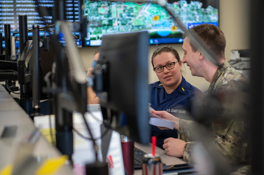 Coast Guard participates in crashed aircraft joint exercise at Keesler Air Force Base