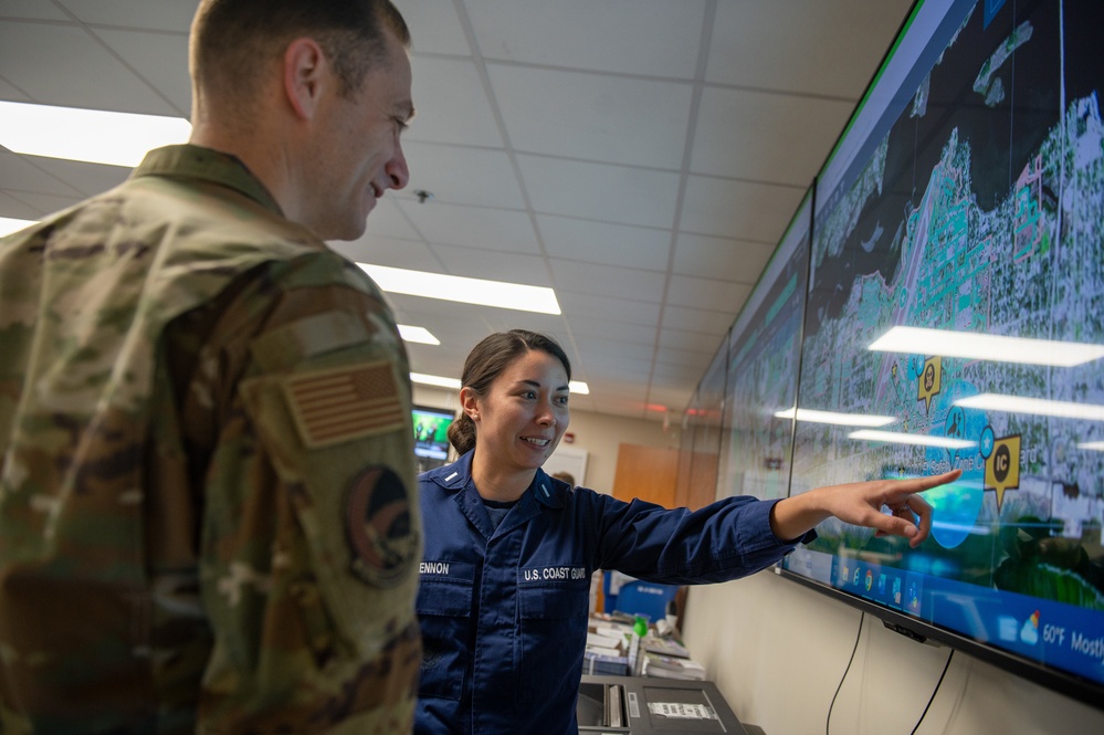 Coast Guard participates in crashed aircraft joint exercise at Keesler Air Force Base